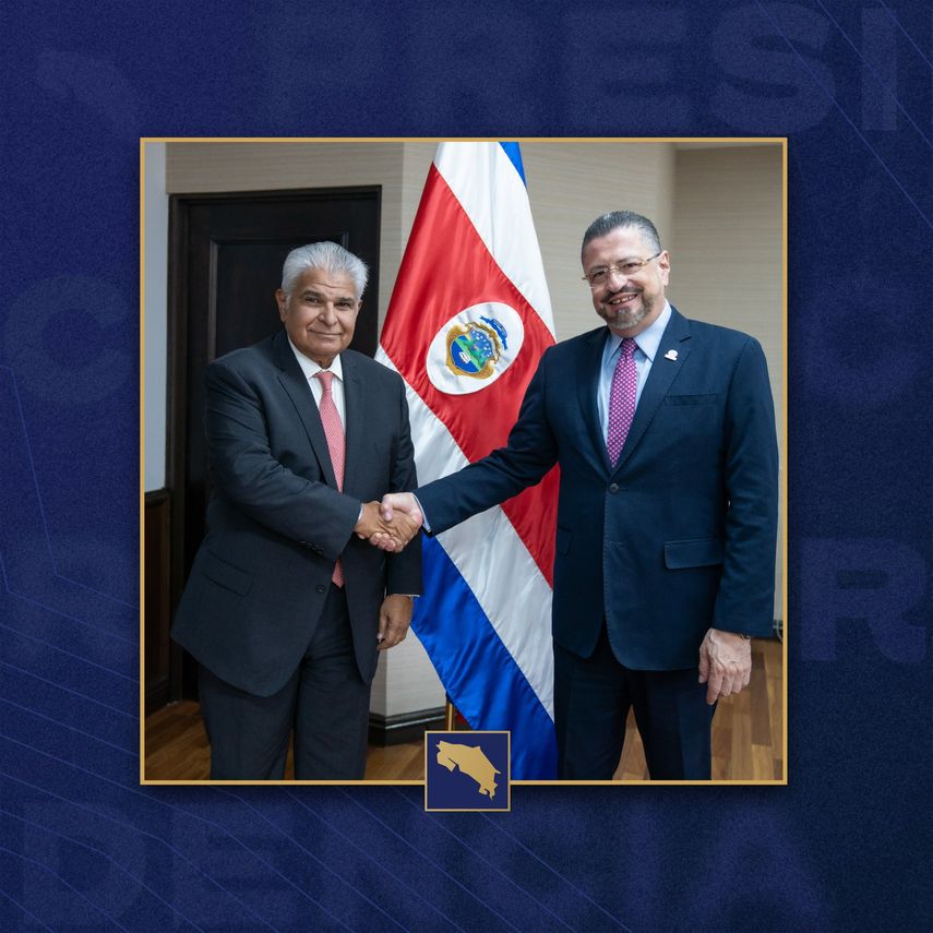 Costa Rica felicita a Mulino y confía en mantener trabajo conjunto