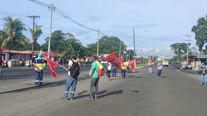 Suntracs: Se registran cierres en diferentes puntos de la ciudad (Foto: @SuntracsPanama)