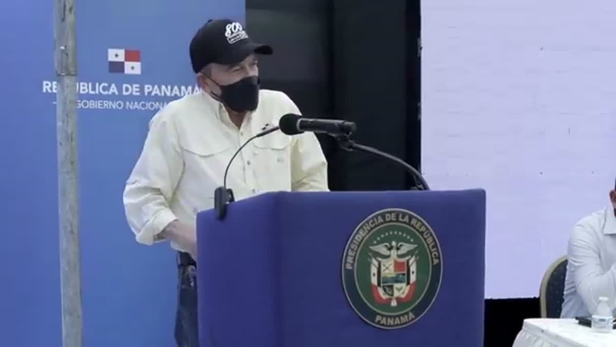 Presidente Cortizo asegura superar actividades de Varela, Martinelli y Torrijos