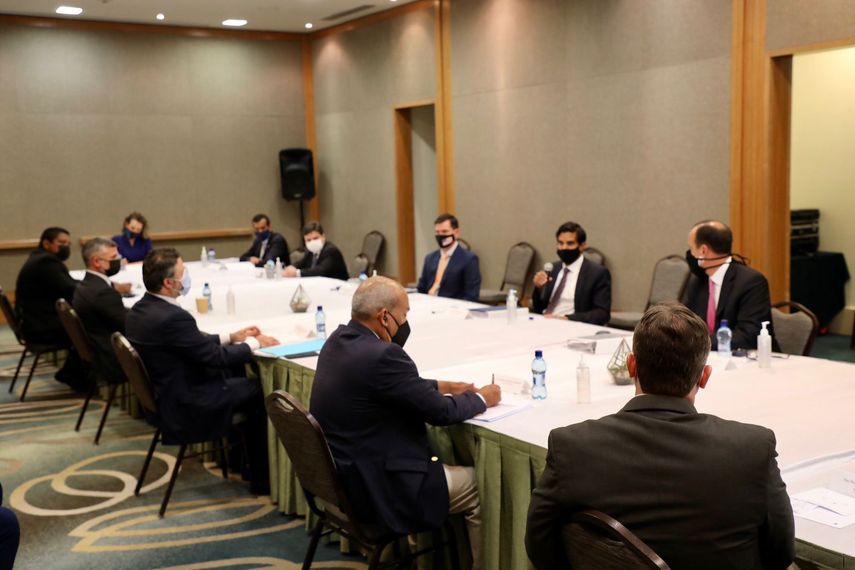 En esta reuni&oacute;n, se analiz&oacute; el inter&eacute;s de Panam&aacute; en lograr una econom&iacute;a verde, obtener cadenas de suministro verdes, &nbsp;desarrollar infraestructura tecnol&oacute;gica y adquirir financiamiento de EEUU en proyectos de infraestructura.