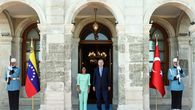 Delcy Rodríguez y Recep Tayyip Erdogan, en el Palacio de Dolmabahce. AFP Delcy Rodríguez y Recep Tayyip Erdogan, en el Palacio de Dolmabahce. AFP