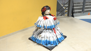 Estudiantes crean escultura “Madre Tierra Panameña”