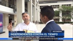Lombana: en tercera posición de independientes con más firmas. Desplazó a Marco Ameglio