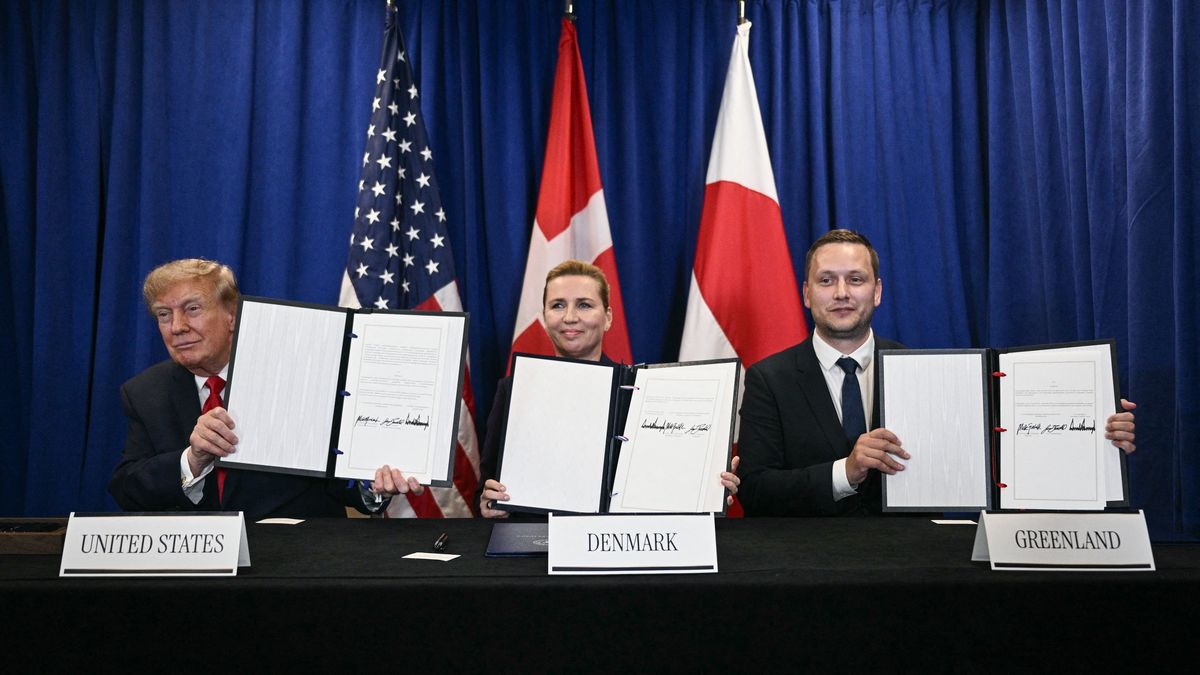 Las dos bases militares que Estados Unidos (EEUU) construirá en Groenlandia se sitúan en el sur y el este del territorio, según el acuerdo de seguridad firmado este martes entre la isla ártica, Washington y Copenhague.