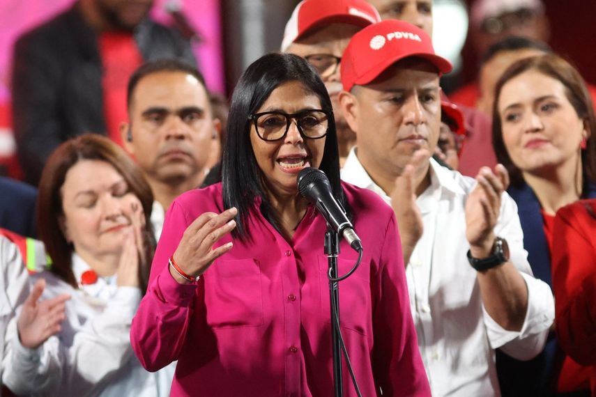Delcy Rodríguez pide madurez política tras avance de ley de amnistía en Venezuela