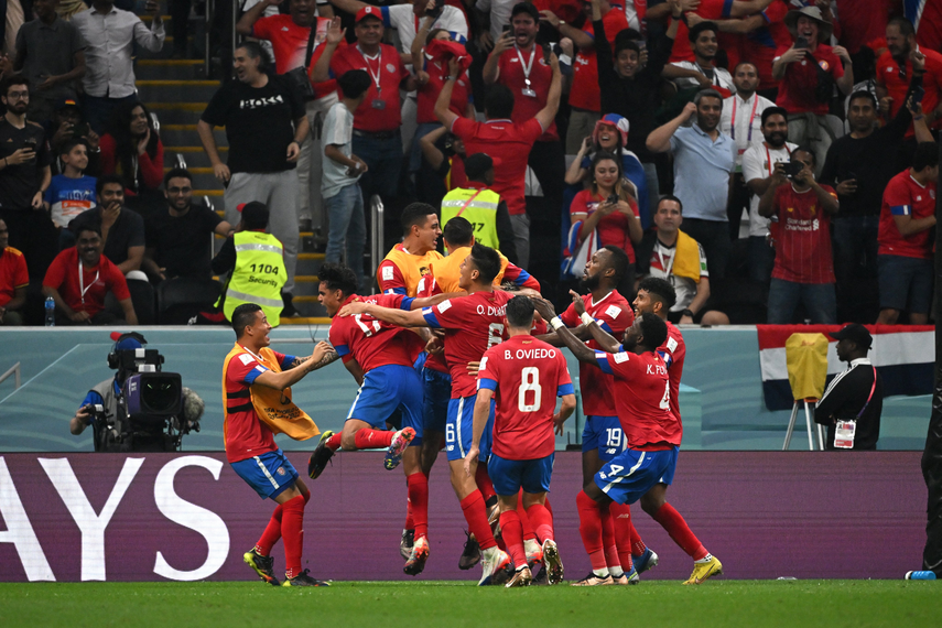 Orgullo y resignación en Costa Rica tras quedar fuera del Mundial de Qatar 2022 al perder contra Alemania 4-2.