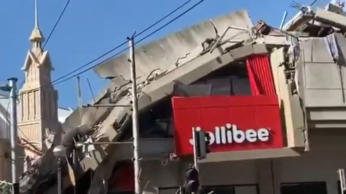 Varios edificios colapsaron en Filipinas. Varios edificios colapsaron en Filipinas.