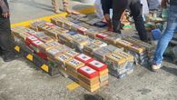 incautan mas de una tonelada droga en dos contendores de un buque en transito