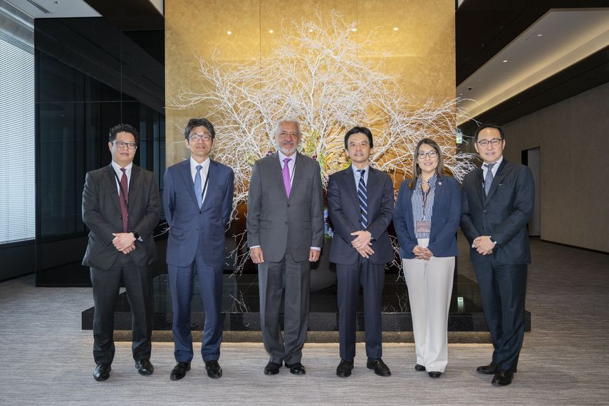 En el marco de la Conferencia Internacional de Gas Licuado de Petróleo (GLP), el administrador del Canal de Panamá, Ricaurte Vásquez Morales, sostuvo reuniones estratégicas con representantes de la industria marítima y comercial de Japón. En el marco de la Conferencia Internacional de Gas Licuado de Petróleo (GLP), el administrador del Canal de Panamá, Ricaurte Vásquez Morales, sostuvo reuniones estratégicas con representantes de la industria marítima y comercial de Japón.