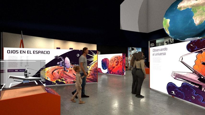 Biomuseo cuenta con una nueva exhibición temporal sobre exploración espacial