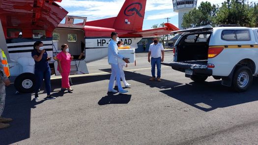 Chiriquí recibió 8 mil dosis para la vacunación pediátrica, que contará con 30 centros de vacunación para ampliar el proceso de imunización ante la llegada de año lectivo 2022.