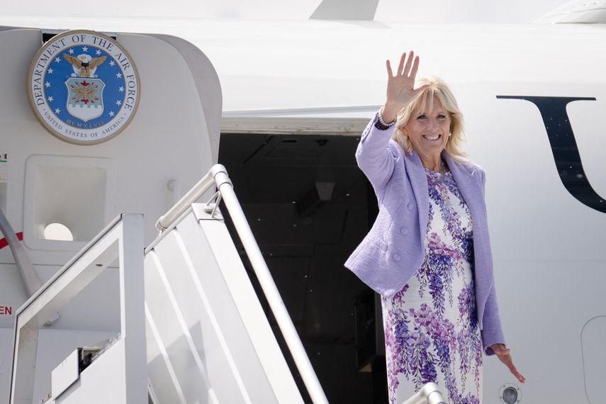 Primera dama de EEUU, Jill Biden da positivo al covid-19