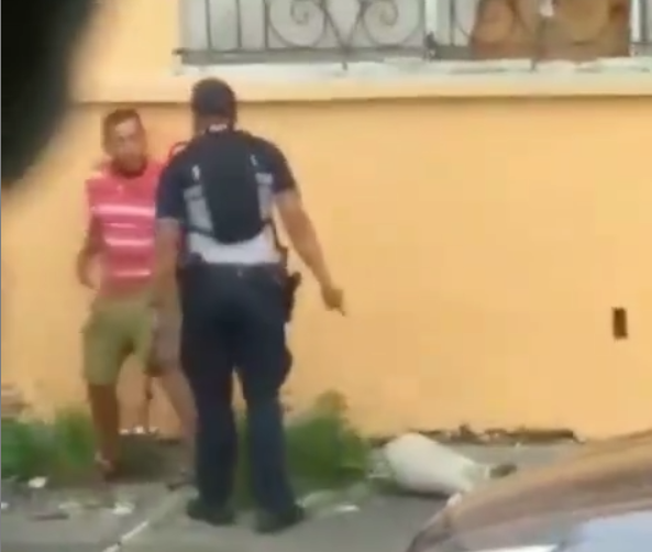 Policía y Defensoría se pronuncian tras golpiza a señor por uniformados