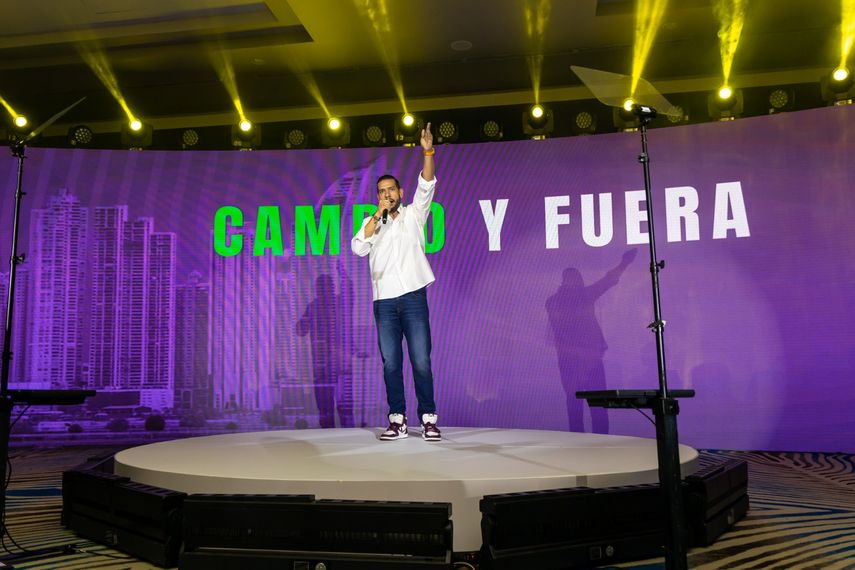 Willie Bermúdez lanzó hoy su campaña a la Alcaldía de Panamá.