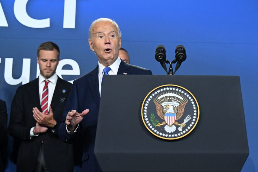 Joe Biden se equivoca y llama a Zelenski presidente Putin