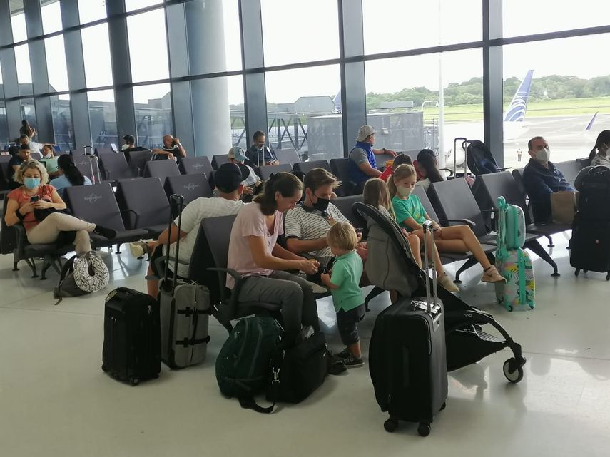 El Aeropuerto de Tocumen informó que movilizó 8 millones 769,966 de pasajeros durante los siete primeros meses del año 2022.