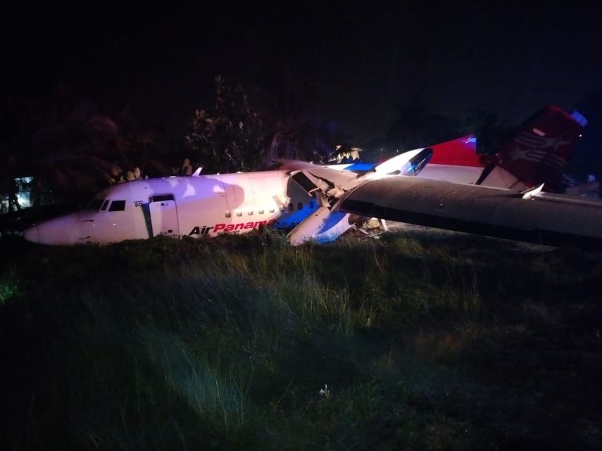 Aeronáutica Civil confirma accidente de avión, 35 pasajeros y tres tripulantes salieron ilesos