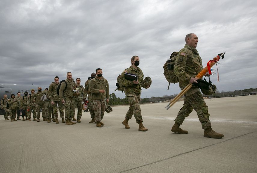 Estados Unidos retira los soldados que mantenía en Ucrania