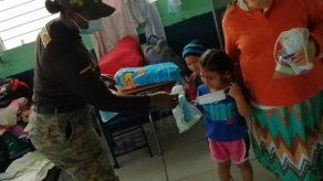 Realizan 341 pruebas de hisopados en albergues temporales en Chiriquí