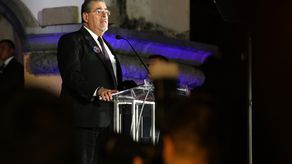 El presidente de Guatemala, Bernardo Arévalo. EFE