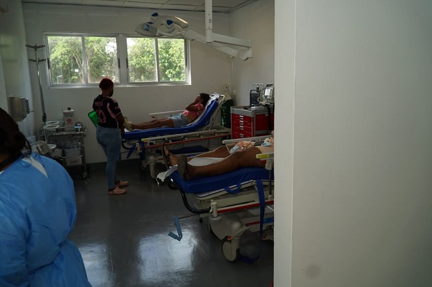 Kuna Nega: atienden a pacientes afectados por humo tóxico