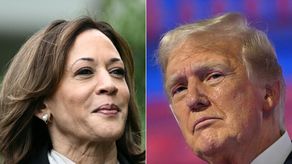Kamala Harris y Donald Trump.