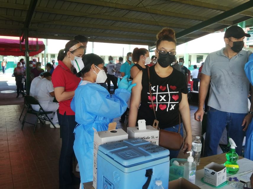 Panamá recibió este miércoles 375,570 nuevas dosis de la farmacéutica Pfizer.