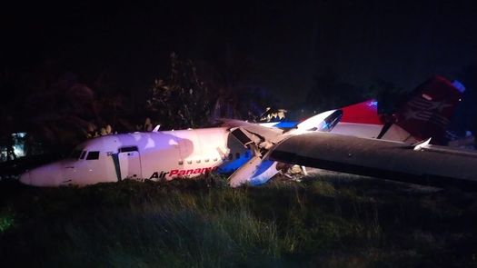 Aeronáutica Civil confirma accidente de avión, 35 pasajeros y tres tripulantes salieron ilesos