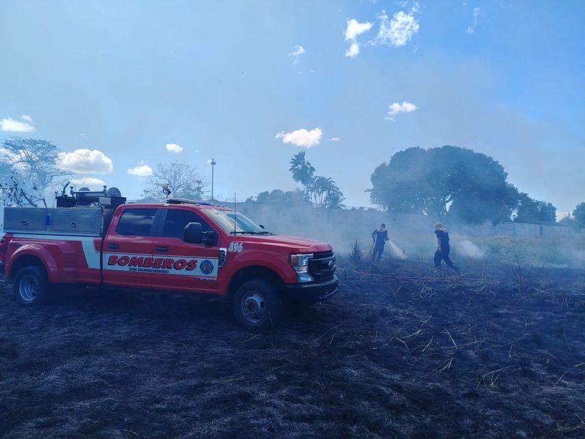 Bomberos reportan 290 incendios de masa vegetal en solo 31 días del 2026