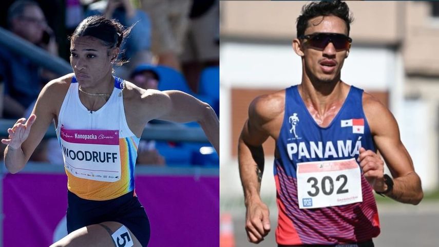 Panamá confirma a Gianna Woodruff y Yassir Cabrera para Mundial de Tokio
