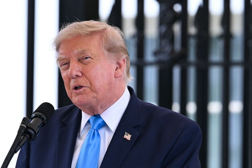 El anuncio fue realizado por Trump en redes sociales. AFP