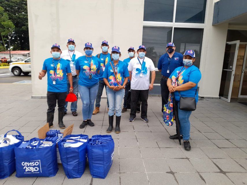 El Director del INEC, Samuel Moreno, resaltó que se empadronarán a los residentes habituales que integran los hogares en los puntos de las zonas censales seleccionadas. Foto/INEC