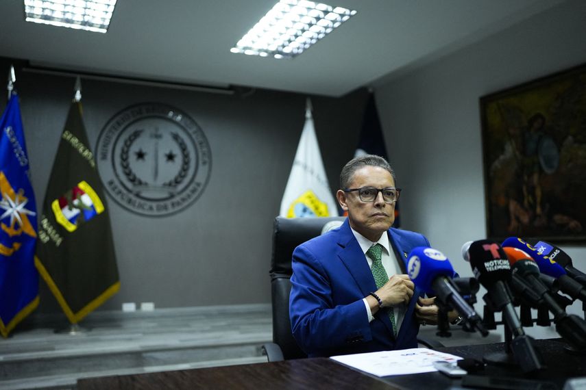 Ministro de Seguridad de Panamá, Frank Ábrego. Ministro de Seguridad de Panamá, Frank Ábrego.