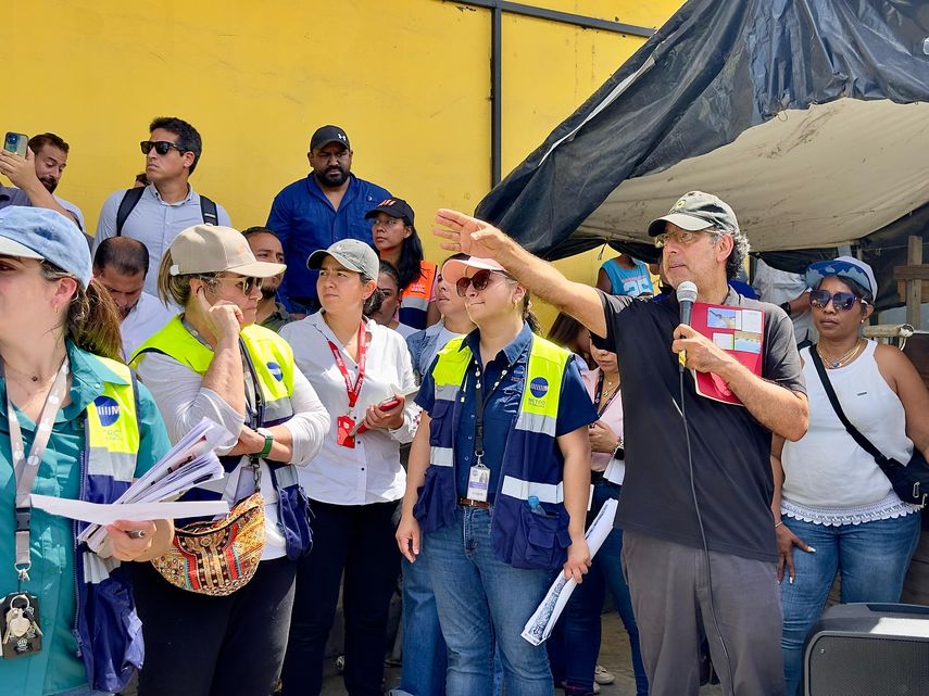 El Metro de Panamá, S.A. (MPSA) organizó una visita de empresas al sitio del proyecto Teleférico, que abarcará los distritos de Panamá y San Miguelito. El Metro de Panamá, S.A. (MPSA) organizó una visita de empresas al sitio del proyecto Teleférico, que abarcará los distritos de Panamá y San Miguelito.