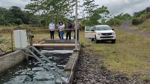 Personal del departamento de Agua Potable y Alcantarillado Sanitario Minsa evaluó los daños en acueductos rurales que pudiesen afectar el suministro de agua en las comunidades.