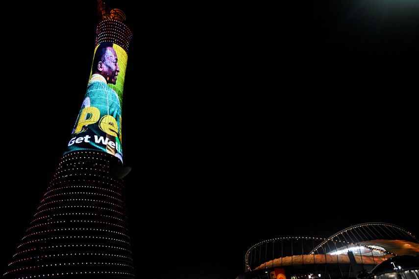 El Mundial Qatar 2022 se moviliza en apoyo a Pelé.