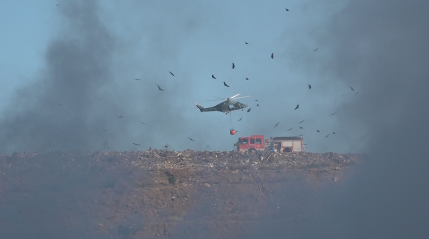 Incendio en Cerro Patacón.