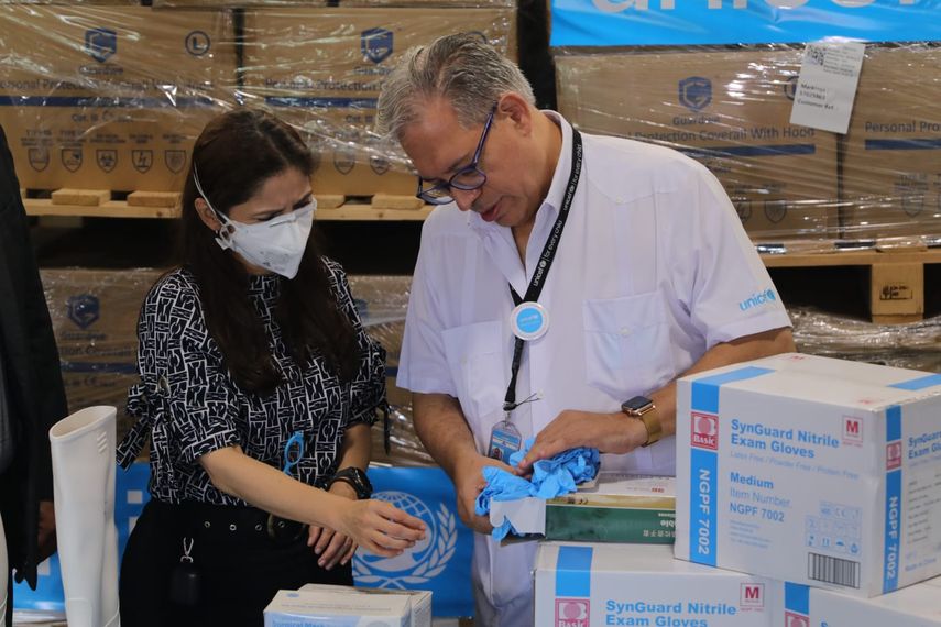 UNICEF dona al MINSA insumos para atención primaria