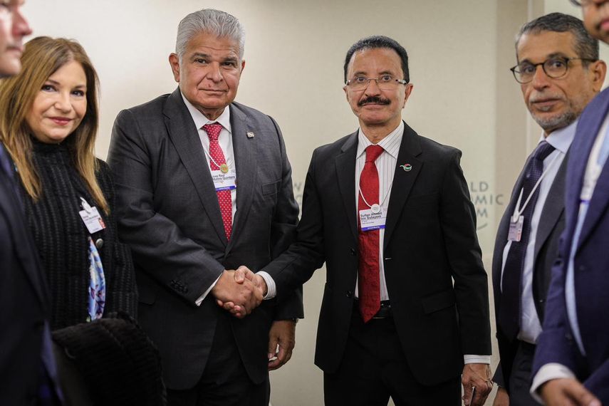 En el marco del Foro Económico Mundial