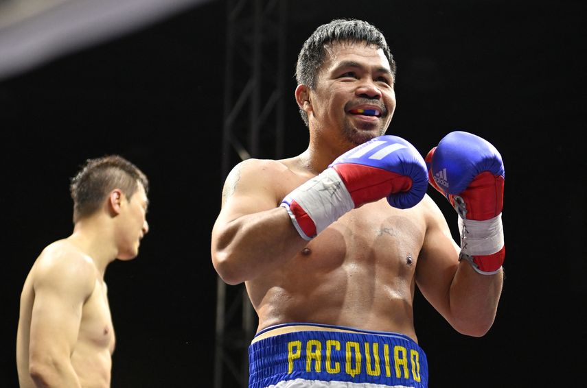 Los filipinos esperaban conceder a Manny Pacquiao una "plaza de universalidad", acordadas a atletas de países que tienen complicado acceder a París 2024. Los filipinos esperaban conceder a Manny Pacquiao una "plaza de universalidad", acordadas a atletas de países que tienen complicado acceder a París 2024.