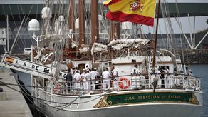 Buque escuela español Juan Sebastián de Elcano llega a Panamá para estrechar lazos