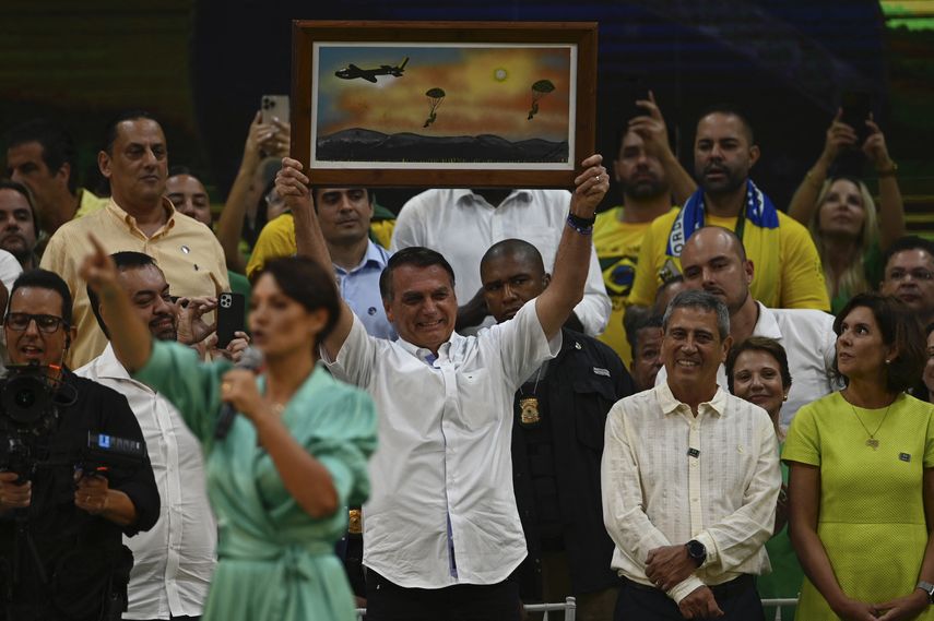 Presidente de Brasil busca la reelección