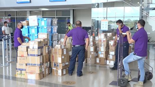 El Aeropuerto Internacional Enrique Malek en David funciona como puente aéreo para poder viajar hacia la capital de Panamá y viceversa, así como transportar insumos.