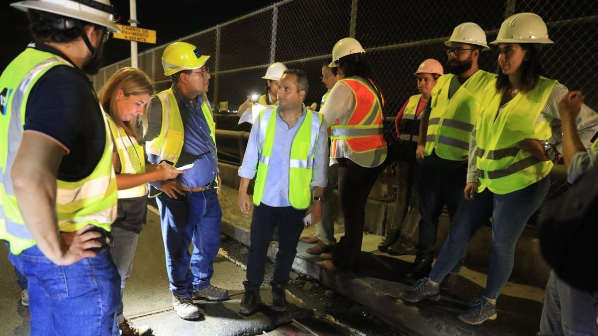 Nueva administración del MOP realiza inspección en el Puente de Las Américas