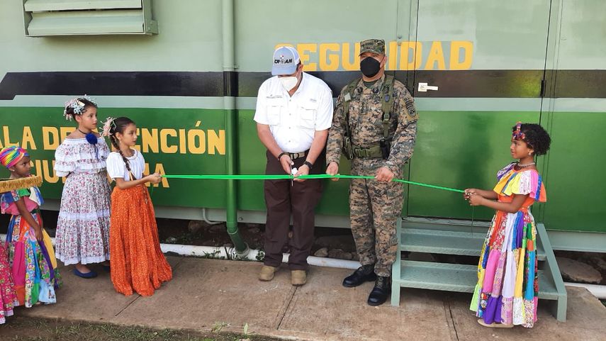 Minseg: Nuevo puesto de vigilancia fronteriza en Darién