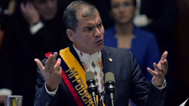 Correa insiste en que no se postulará a las presidenciales de febrero de 2017