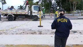 Personal del Ministerio Público realizó inspección ocular en el mirador y en la Alcaldía de Arraiján.