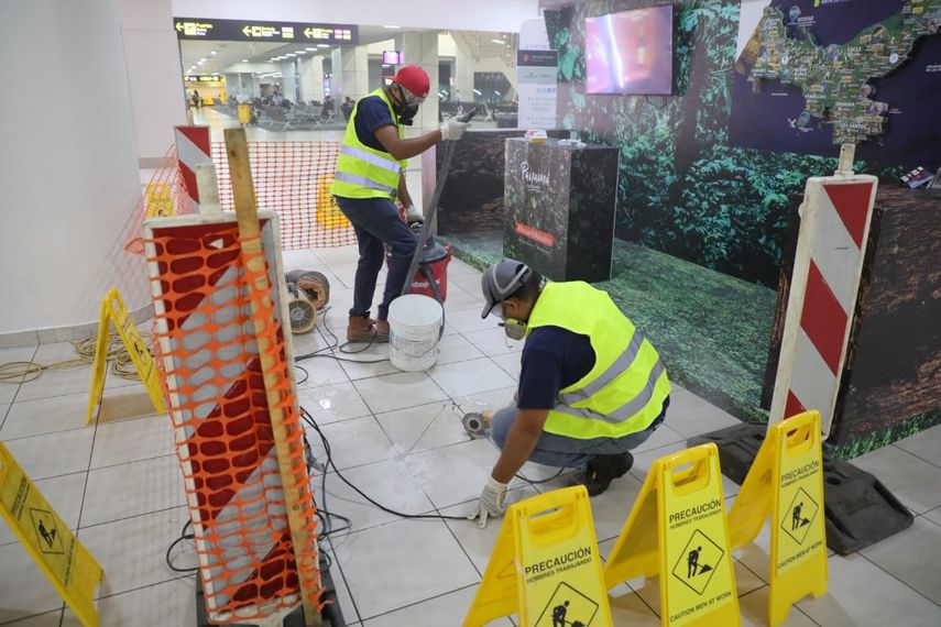Aeropuerto de Tocumen ejecuta obras de mejoras en Terminal 1