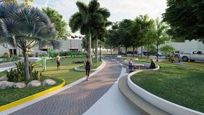 El proyecto para mejorar el parque de Barrio Bolívar de David fue licitado y ganado por la empresa Constructora Panamá Ventas y Servicios S.A.