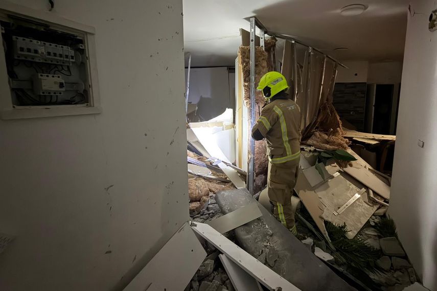 Irán lanza siete andanadas de misiles a Israel. EFE